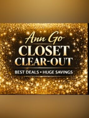 ✨ CLOSET CLEAR-OUT DAY IS HERE ✨